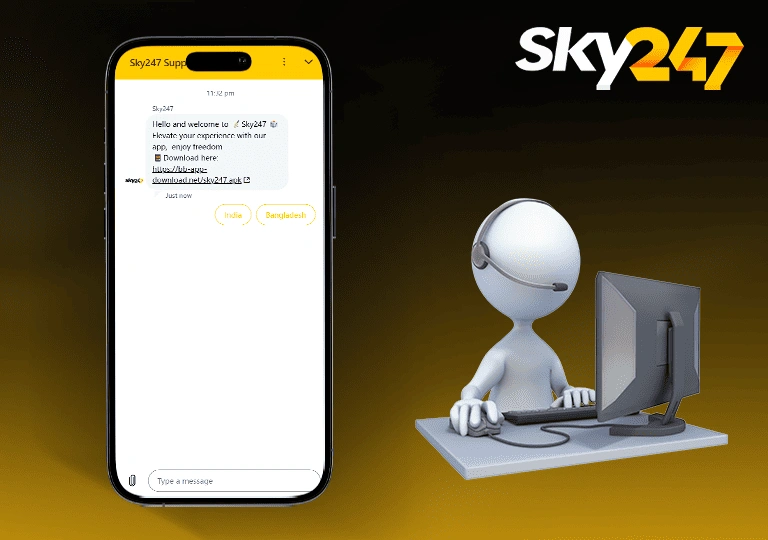 sky247 login support