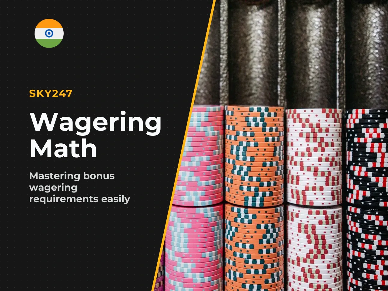 Wagering Example: The Math Behind a Welcome Bonus. Understanding the real cost of a bonus is critical. Here is a concrete example: