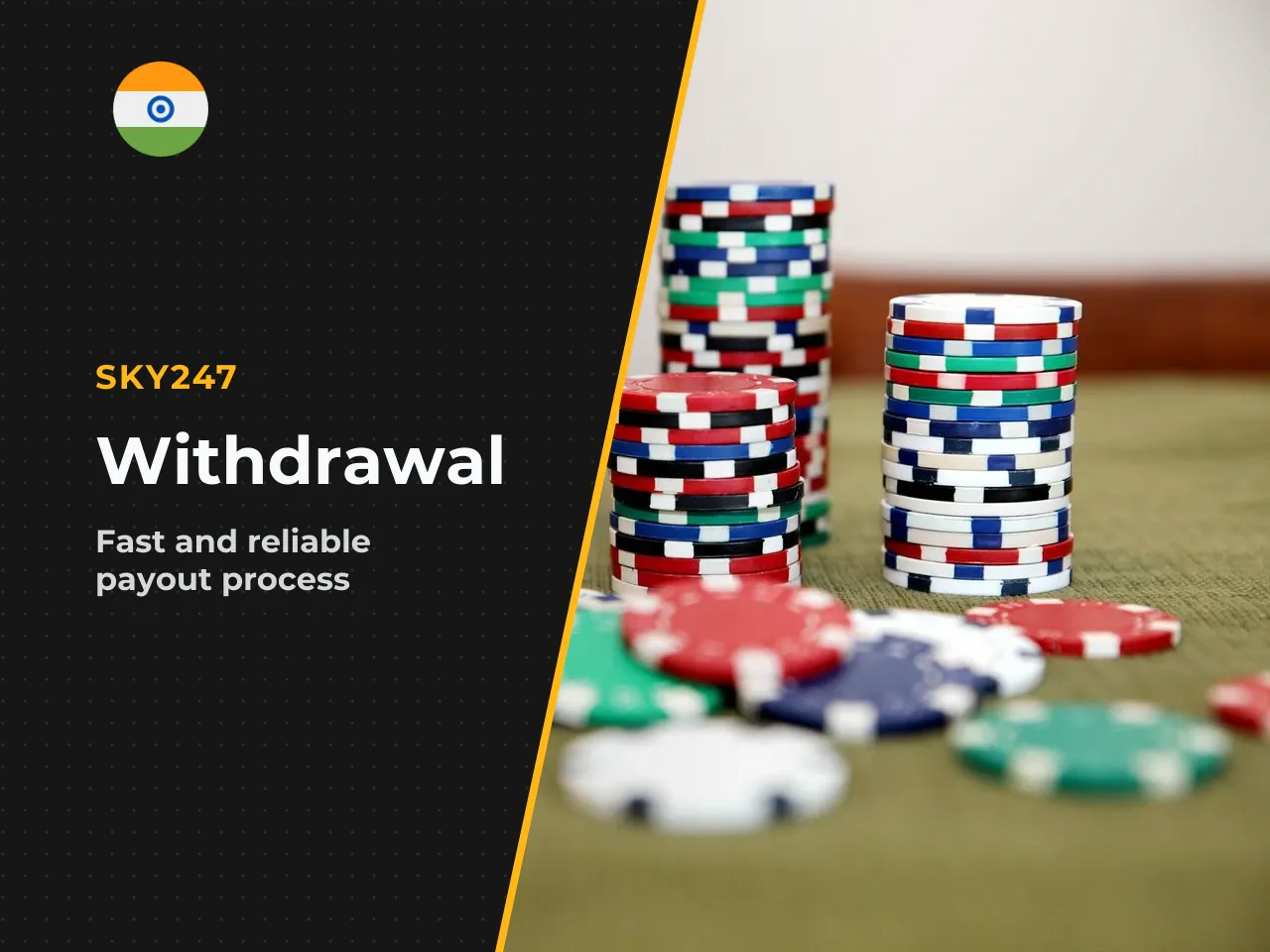 Processing Stages from Request to Payout. A Sky247 withdrawal passes through several internal stages before the money reaches your account: 1. **Request submission.** You enter the withdrawal amount a