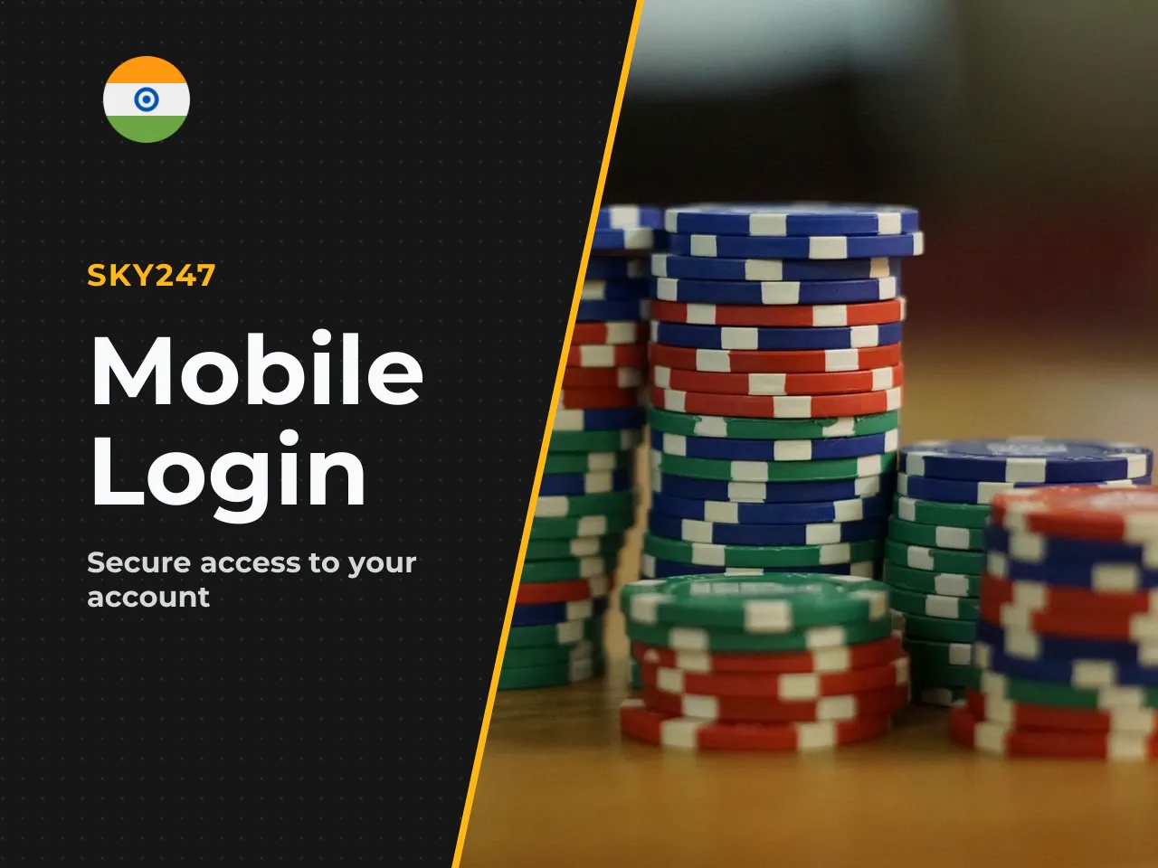 Sky247 App Login on Android, iOS, and Mobile Devices. Logging into the dedicated mobile application requires you to first install the official software on your smartphone, and then submit your standar