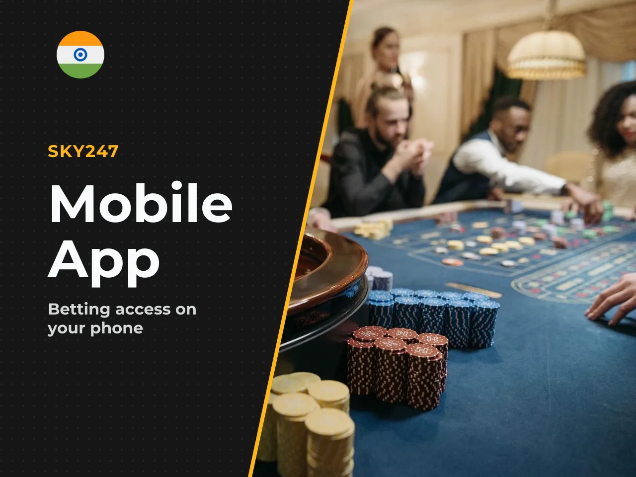 Sky247 App Download, APK and Mobile Betting Access. The sky247 app delivers specialized access to the complete catalog of sports and casino markets through a native mobile environment. You acquire thi