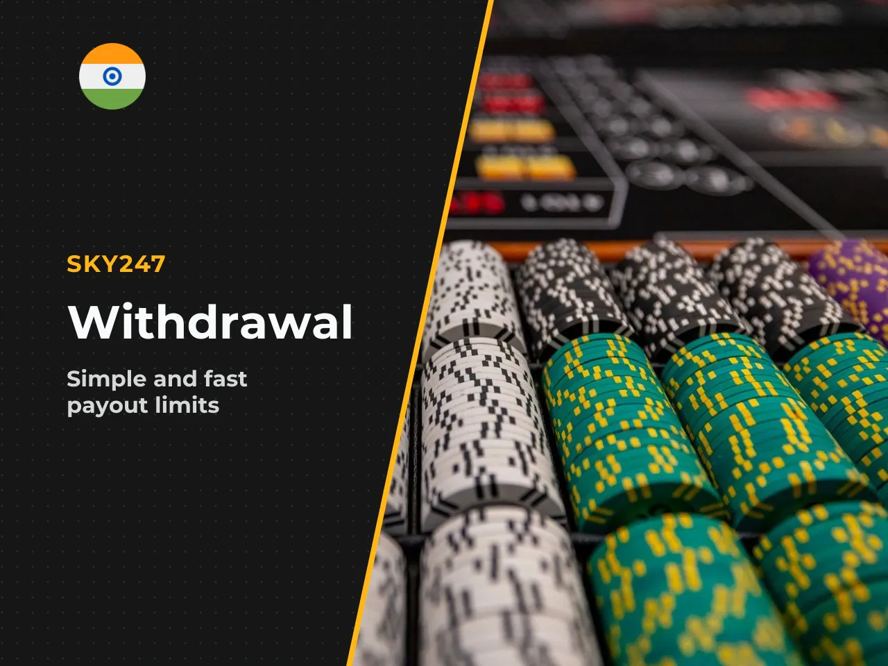 Minimum Withdrawal Amount and Common Limit Scenarios. The Sky247 minimum withdrawal is ₹1,000 INR for bank transfers. This threshold applies regardless of how much sits in your account. If your withdr