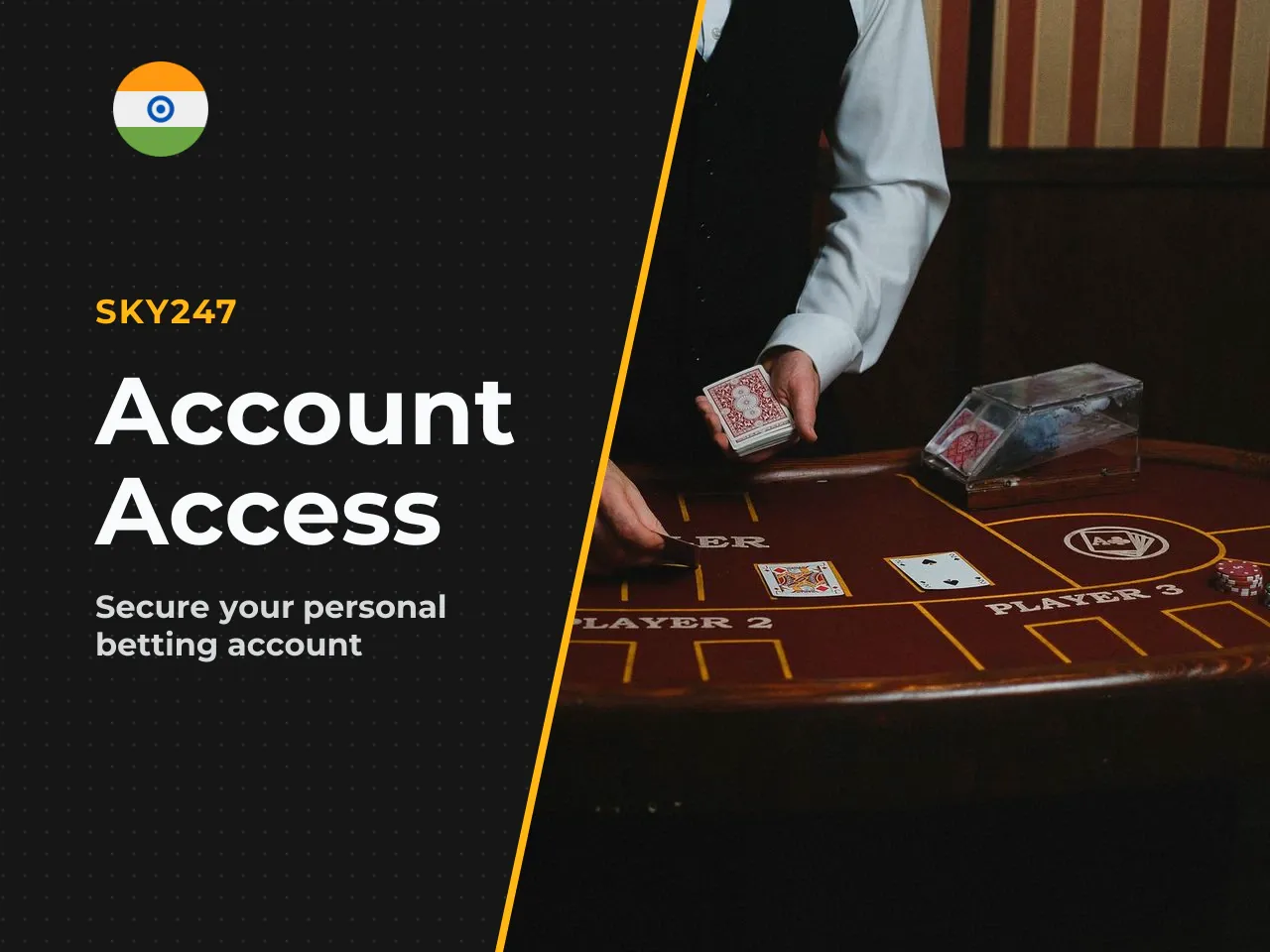 Logging In with the Same Username and Password. You must input the exact same username and password on the mobile app that you used during your website sky247 registration. The operator relies on a un