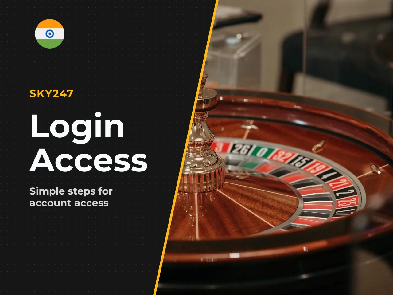 How the Login Process Works on Website and Mobile. The Sky247 login sequence functions identically across both the desktop website and the mobile version. Users must locate the login button, enter the