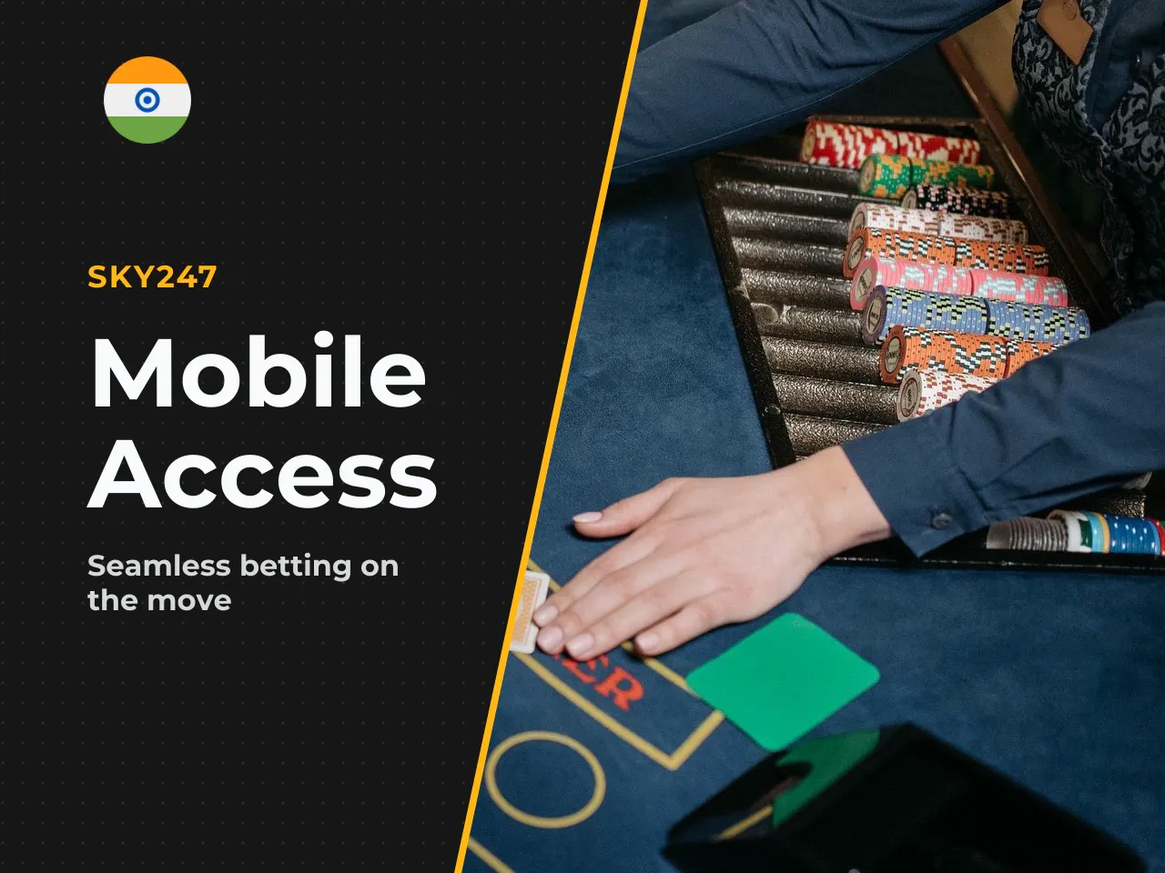 Mobile App vs Mobile Website. A dedicated sky247 mobile app processes interface assets instantly, while the mobile website demands continuous data loading from the browser. The application typically s