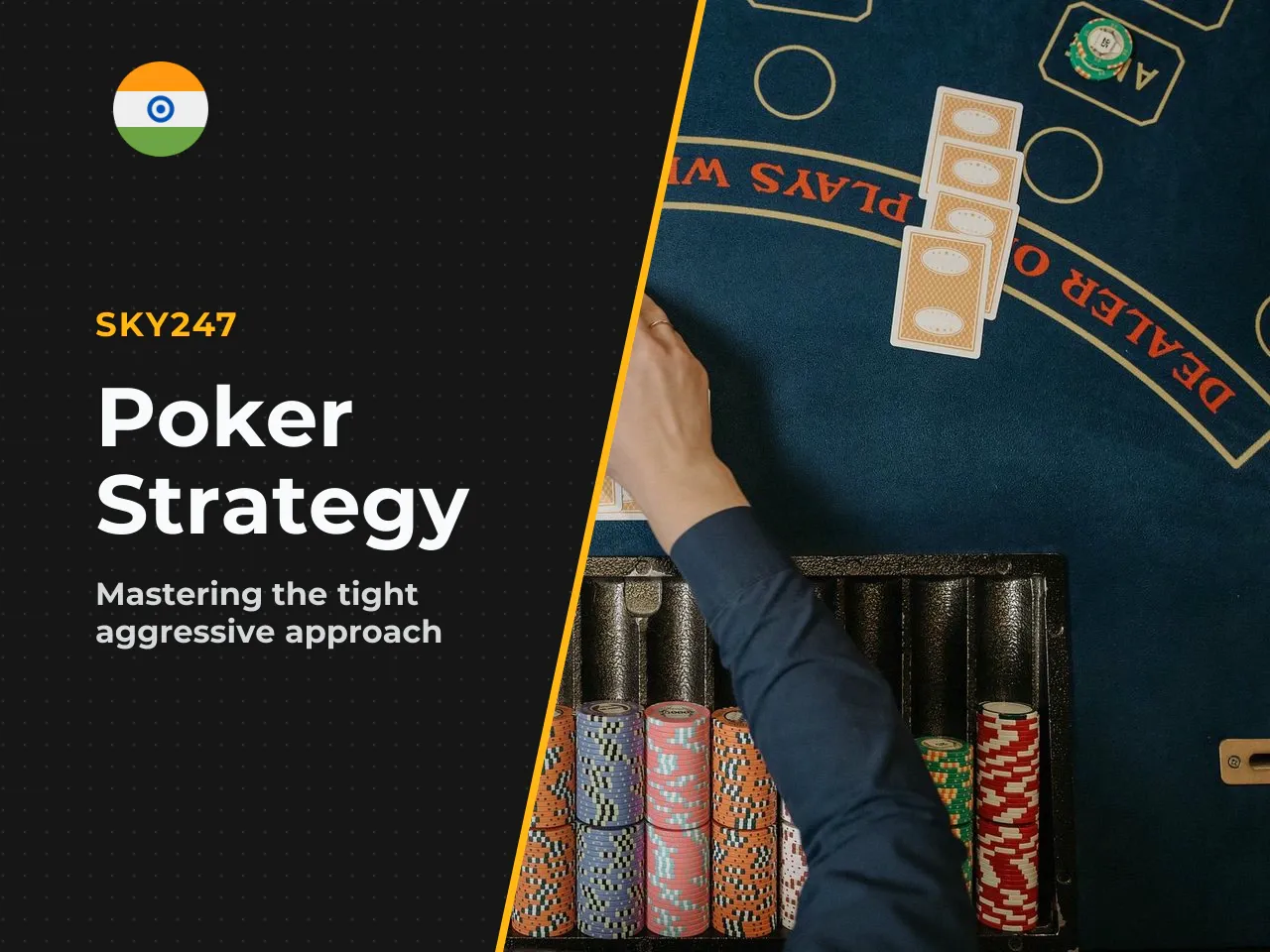 When to Bet, Fold or Stay Patient. **The tight-aggressive approach.** Across decades of poker literature, the most consistently recommended style for beginners is "tight-aggressive" (TAG): play a narr