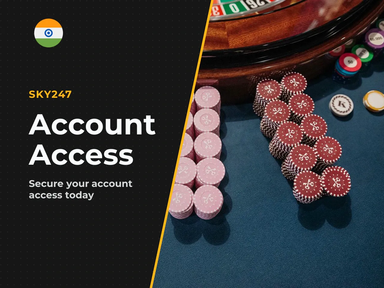 Registration, login and account access. To access the cashier, you must complete the registration and login process first. The sign up flow on the official website or Sky247 app requires your full nam